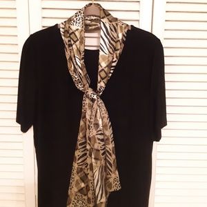 SALE! $5 Vintage Look Print Scarf